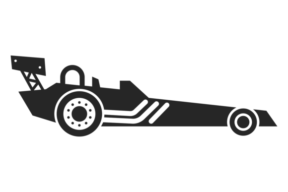Download Race Car Side View. Speed Black Icon - Race car Collection