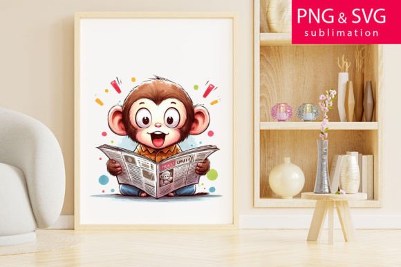 Download Monkey Svg,eps,png,clipart,sublimation - Premium Bundle