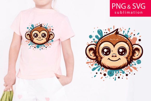 Download Monkey Svg,eps,png,clipart,sublimation - Premium Bundle