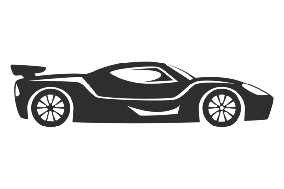 Download Fast Speed Drive Black Icon. Race Car Si - Race car Collection